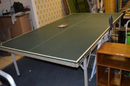 Stiga Folding Tennis Table Table on Wheels