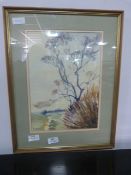 Framed Watercolour 
