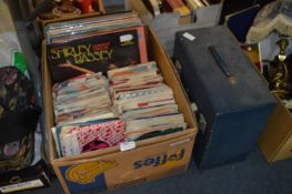 Large Collection of 45rpm and LP Records