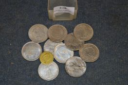 Small Collection of Swiss and American Coins