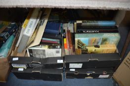 Four Boxes Containing Books