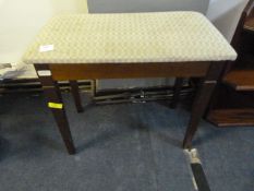 Piano Stool with Lift Up Lid