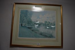 Framed Print Pointon Park Cheshire