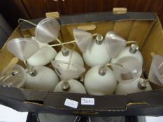 Eight Ceiling Lights