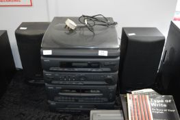 Sanyo Hi Fi System with Speakers
