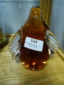 Wedgwood Glass Paperweight Penguin