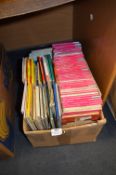 Box Containing Ordnance Survey Maps UK