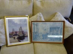 Two Prints Including Jack Rigg