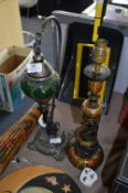Two Decorative Table Lamps