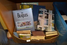 Box of Books Including Beatles Anthology