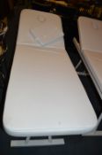 White Vinyl Beauty Salon Massage Table