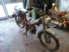 Motobecane Mobylette Moped Reg:KLJ 319