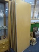 Five Long Trestle Tables