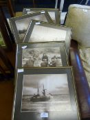Set of Five Sutcliffe Photos 