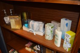 Selection of Bathroom Toiletries