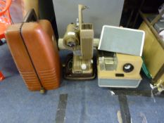 Revere Model:P90 Film Projector and a Slide Projec