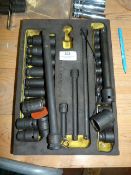 Set of Trident Impact Sockets with Extension Bars