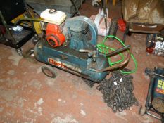 Clarke Air Petrol Driven Compressor on Horizontal
