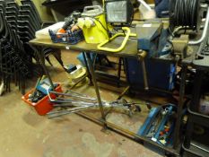 Engineers Bench Fitted with Paramo No.5 Vice