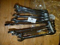 Eleven Bluepoint Metric Combination Ratchet Spanne