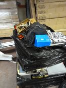 Pallet Containing a Large Quantity of Domestic Ite