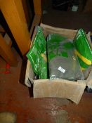 Box Containing Assorted Overalls