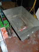 Galvanised Barrow