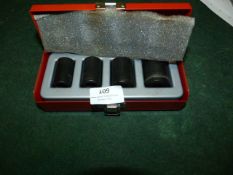 Trident Four Piece Impact Wheel Nut Set