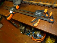 Two Quick Release Clamps