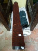 Two Rubber Door Mats and a Fireside Rug