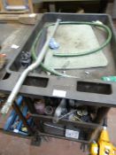 Three Teir Mechanics Trolley Containing Assorted V