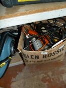 Box Containing Assorted Black & Decker Drills, Blo