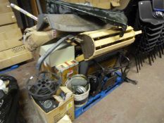 *Assorted Vintage Motor Parts, Mini Bus Seating, La