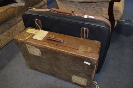 Suitcase and a Vintage Suitcase