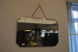 Large Bevelled Edge Wall Mirror
