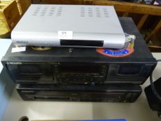 Pioneer CD Player, Twin Tape Deck and Matsui Digit