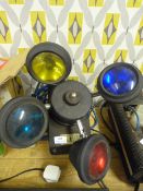 Four Spot Rotating Disco LIghts