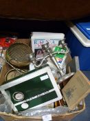 Box Containing Royal Romance Magazines, Toast Rack