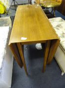 Teak Drop Leaf Dining Table