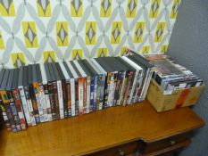 Quantity of DVDs
