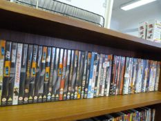 Quantity of DVDs Including James Bond, etc.