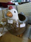 Pottery Planter Chicken