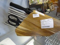 *Sabatier Stainless Steel 10 Piece Knife Set