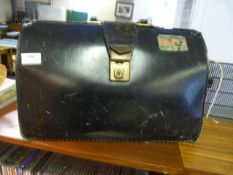 Black Leather Briefcase