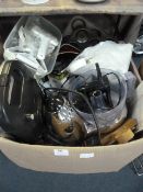 Large Box of Kitchenalia, Sandwich Makers, Blender