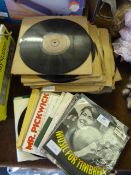 Collection of 78rpm and 45rpm Records