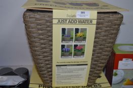 *Wicker Basket with Pre Planted Bulbs