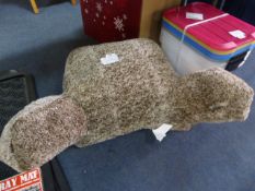 *Sherpa Bed Rest Cushion