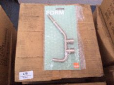 Five Boxes of Six Satin Hooks Large