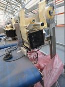 *Label-aire Model:3138-NV Automatic Labeling Machine with Zebra 170PAX4 Printer and Conveyor System